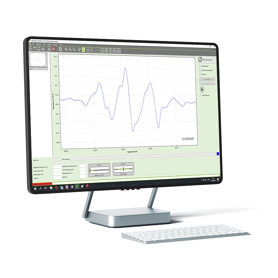 Alanine Dosimeter Software Interface